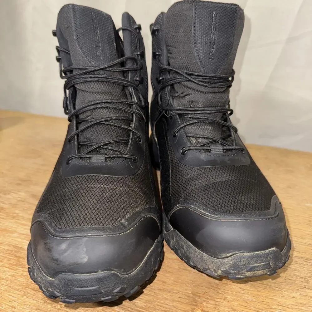 Under Armour Valsetz Tactical Boots Black Men’s 14 Combat Hiking